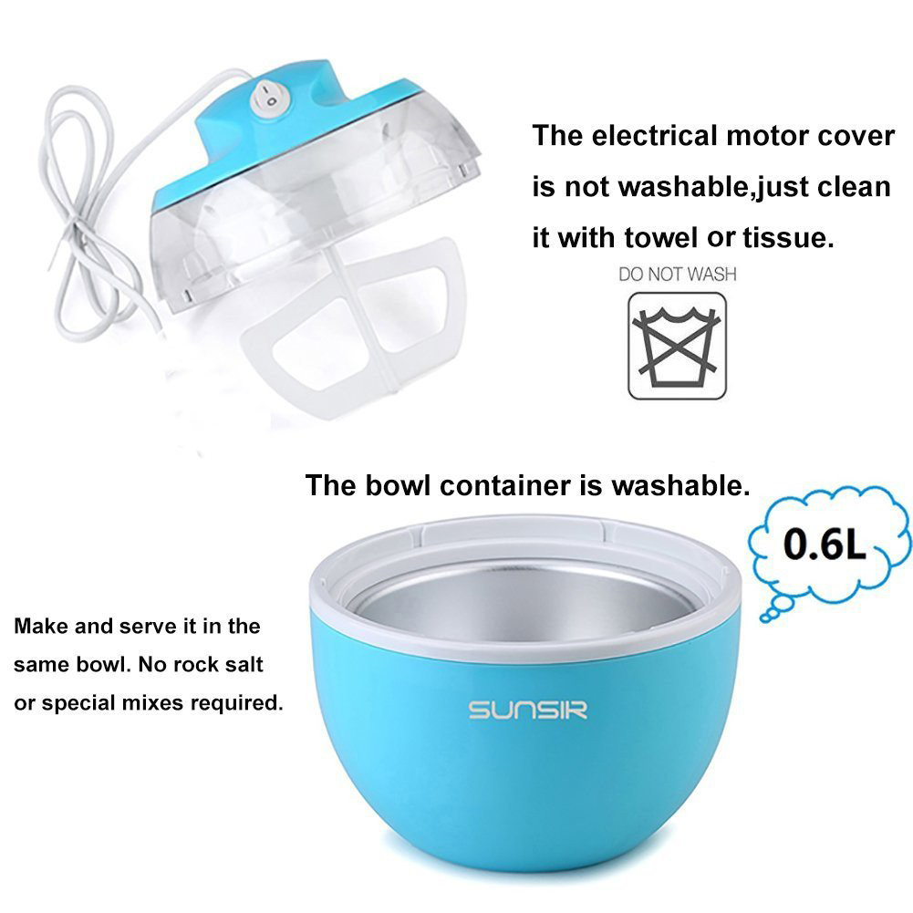 DIY牛奶乳酪迷你雪糕機(英文版香港3腳插頭)