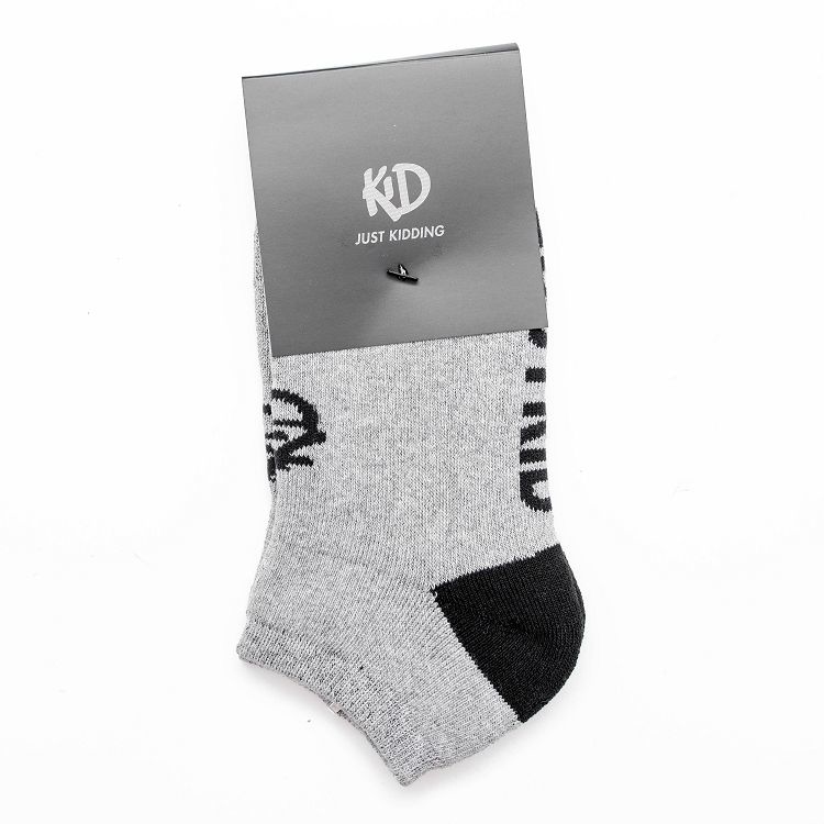 KID ® 厚版短襪 灰