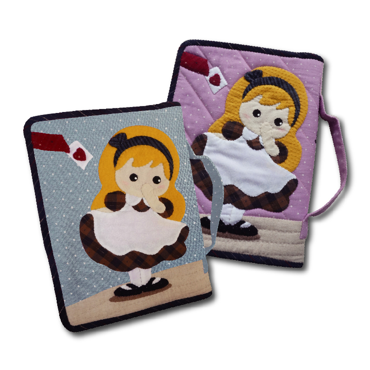 愛麗絲平板保護套(材料包)藍色款式