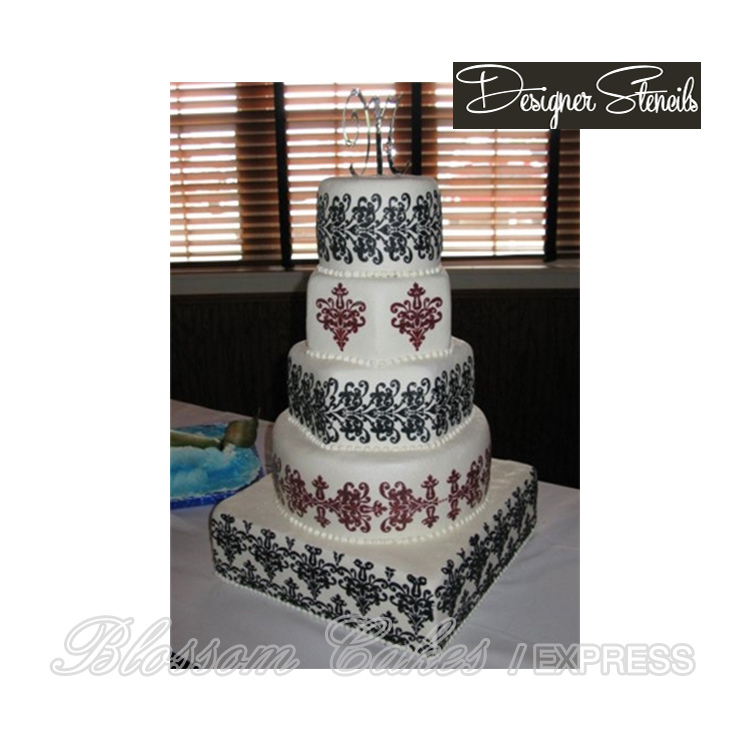 Designer Stencils - Lace Tier 2, Set of 3