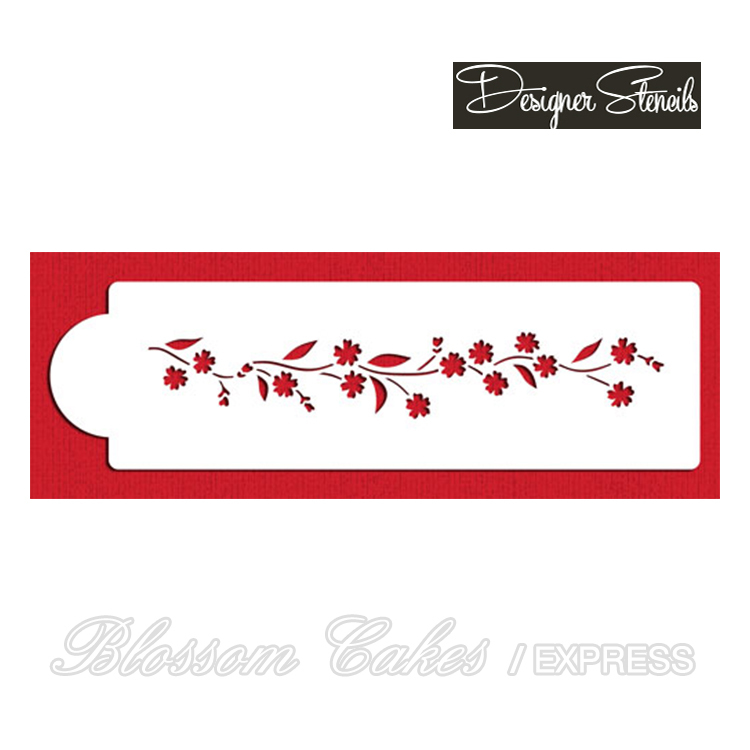Designer Stencils - Forget-Me-Not Side