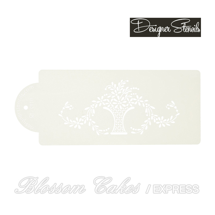 Designer Stencils - Wedding Basket