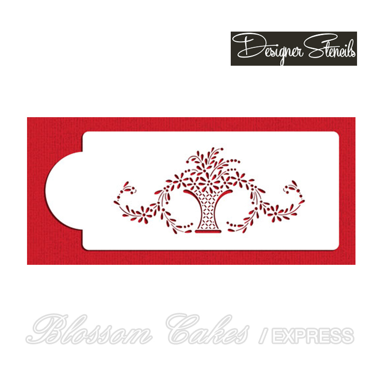 Designer Stencils - Wedding Basket