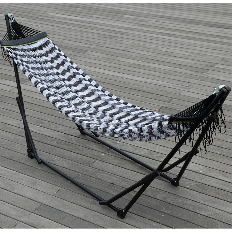 ToymockxDanke 折疊收納式吊床-正常版-DWZ- BlackxWhite Border