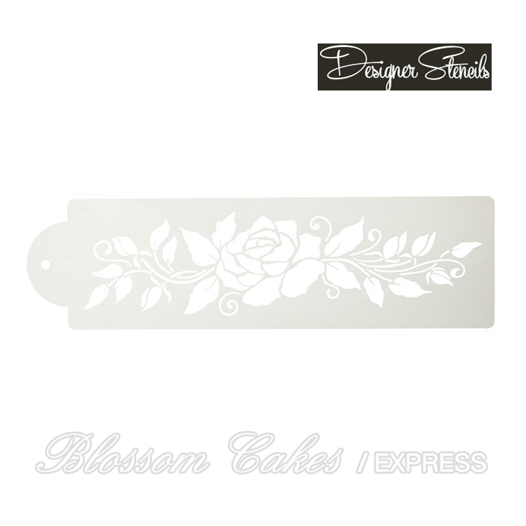 Designer Stencils - Rose Cake Tier 2