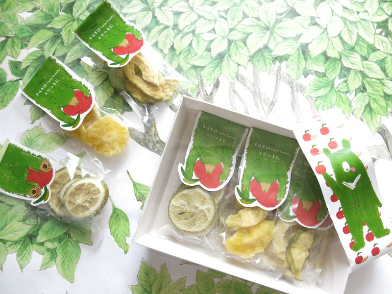 蘋果熊水果乾小禮盒9入