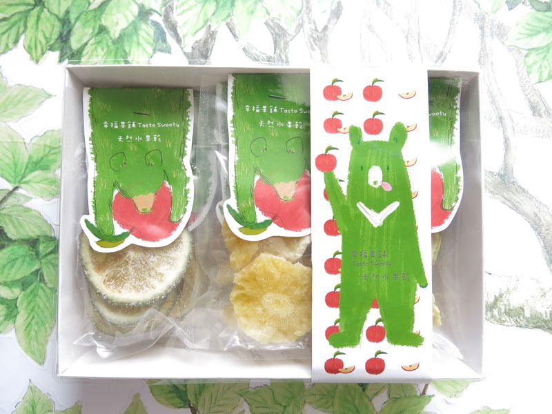 蘋果熊水果乾小禮盒9入