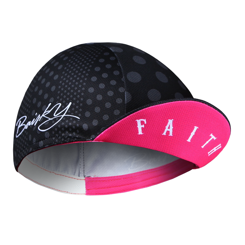 小布帽 圓點 黑灰