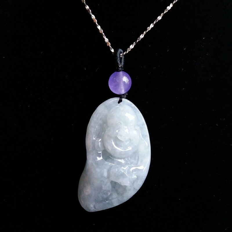 J465 冰糯彌勒彿吊墜