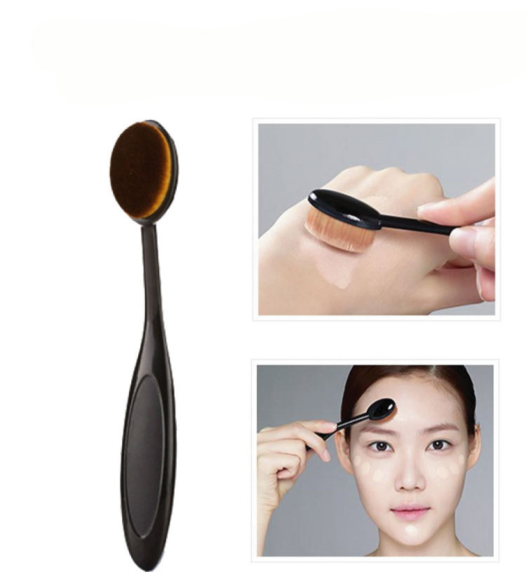 人氣牙刷型粉底刷  適用粉底液/BB霜/CC霜 【1515018】