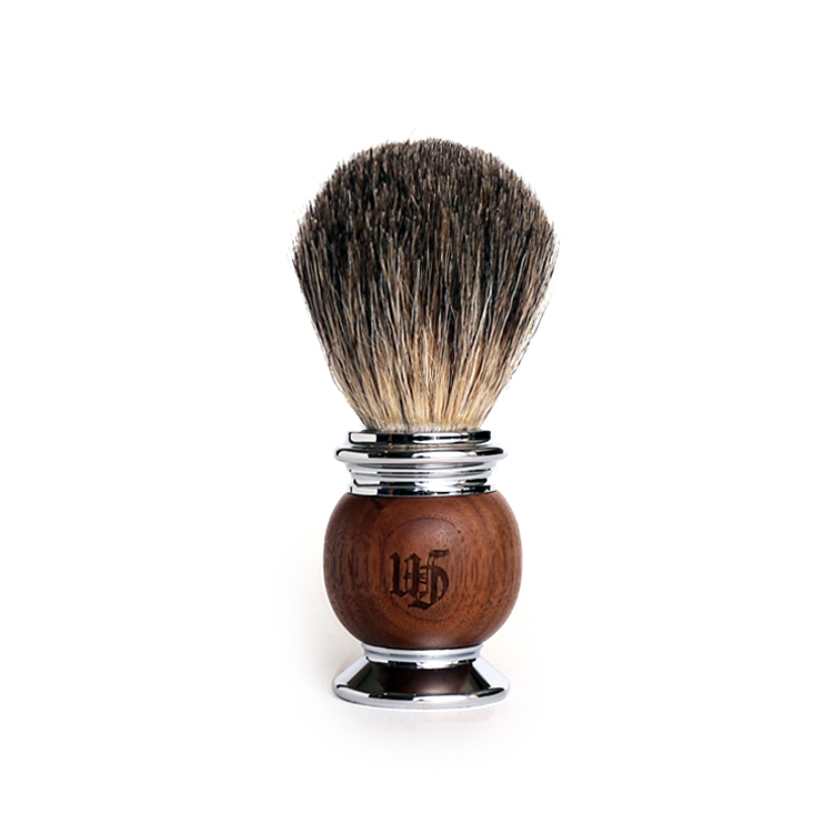 英國 Grand Manner 胡桃木 獾毛刮鬍刷 / 刮鬍泡刷