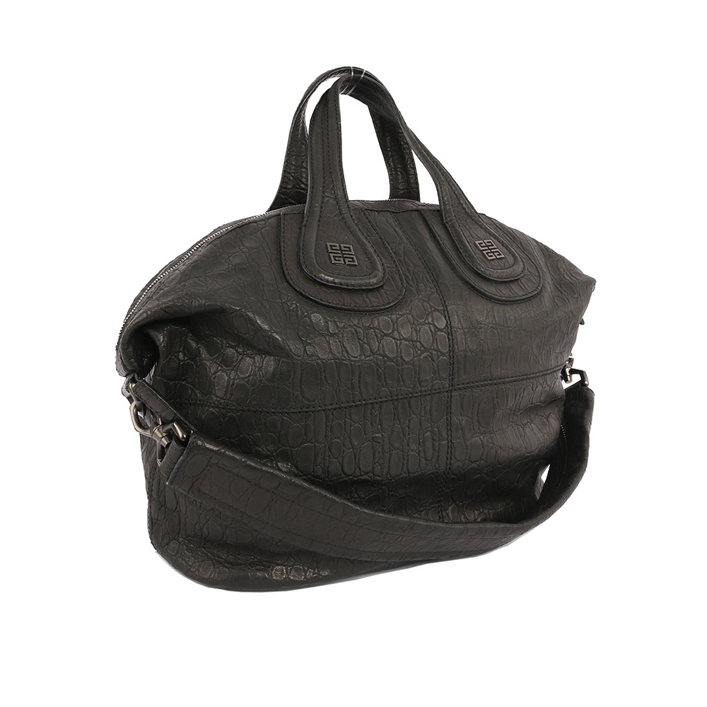 【GIVENCHY】 中型 牛皮 南丁格爾包(黑色) 12E5280019 001