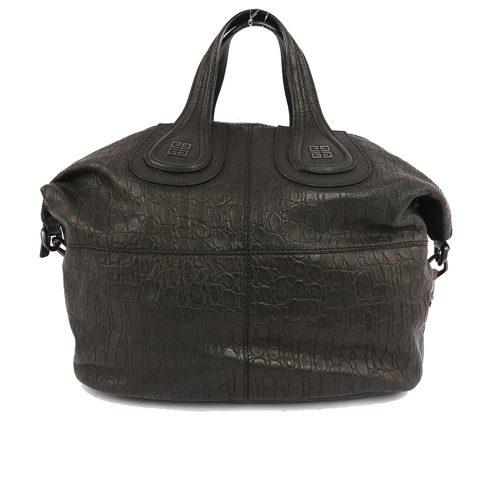 【GIVENCHY】 中型 牛皮 南丁格爾包(黑色) 12E5280019 001