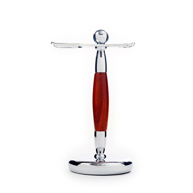 Grand Manner 刮鬍刀收納架 / 刮鬍刷架（紅檀木）