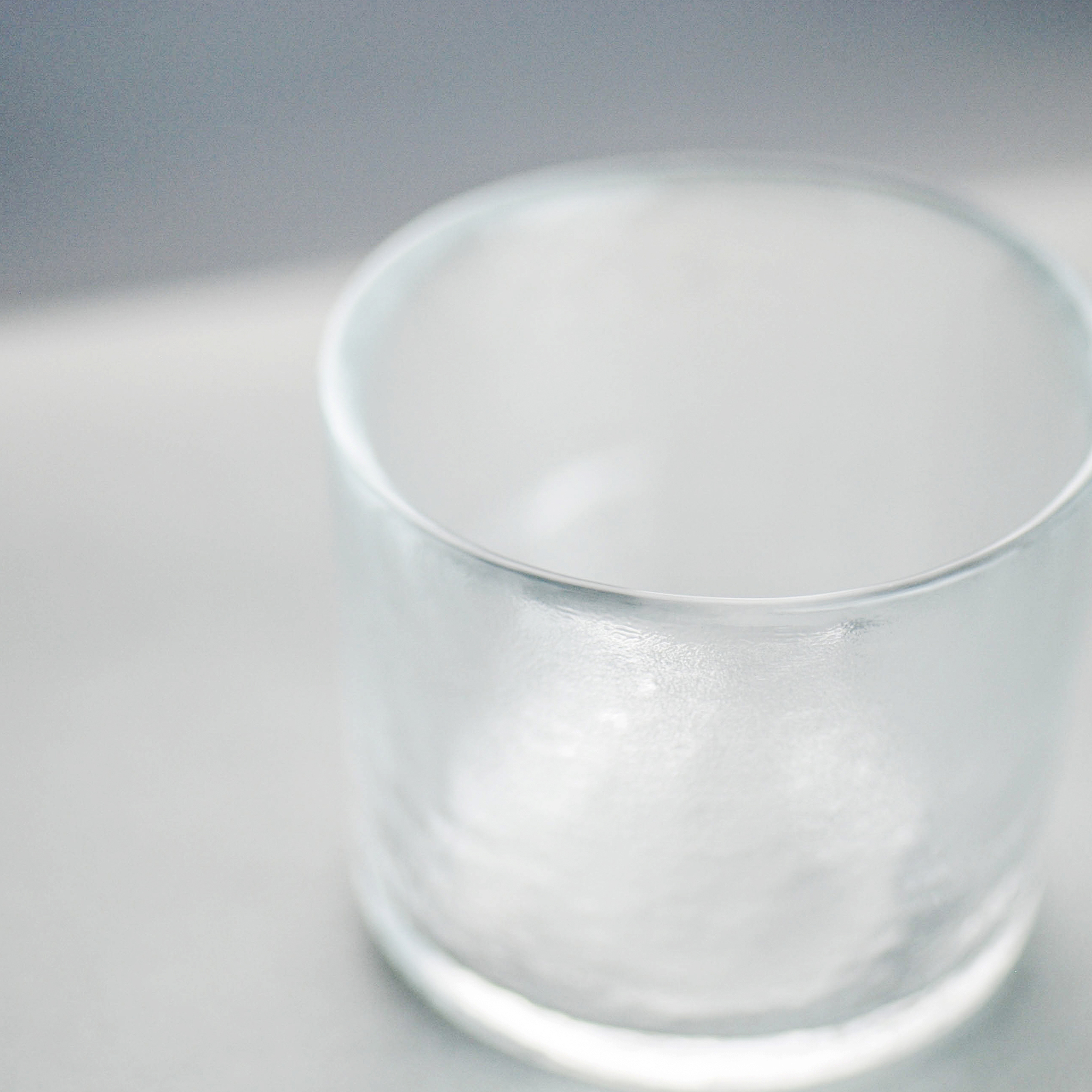 手感玻璃杯(矮)-清透白