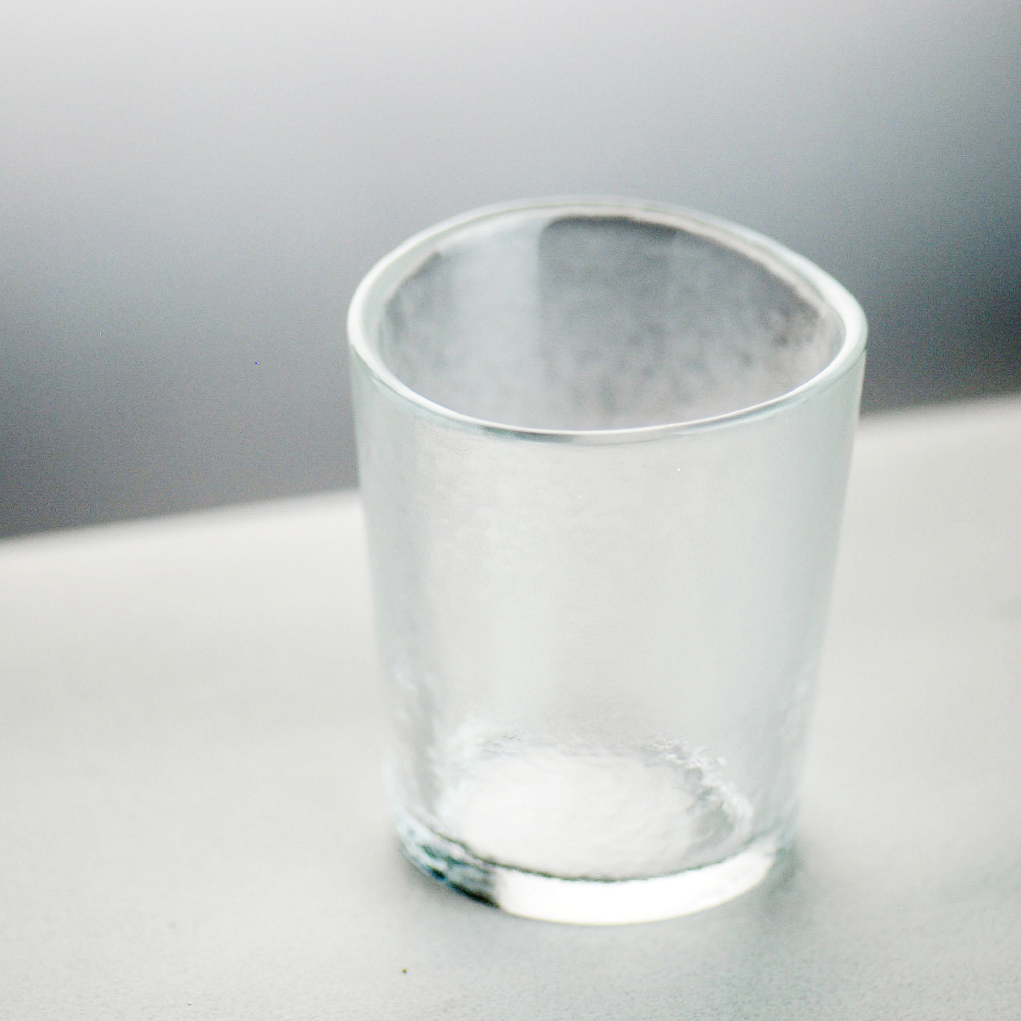 手感玻璃杯(中)-清透白