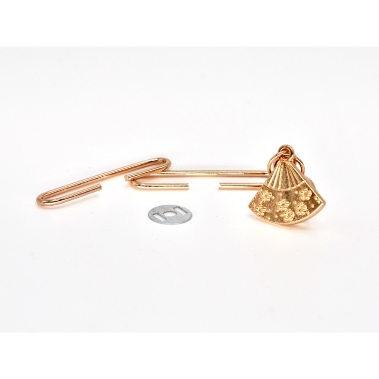 【扇形】三角零錢包口金(有3色)/個