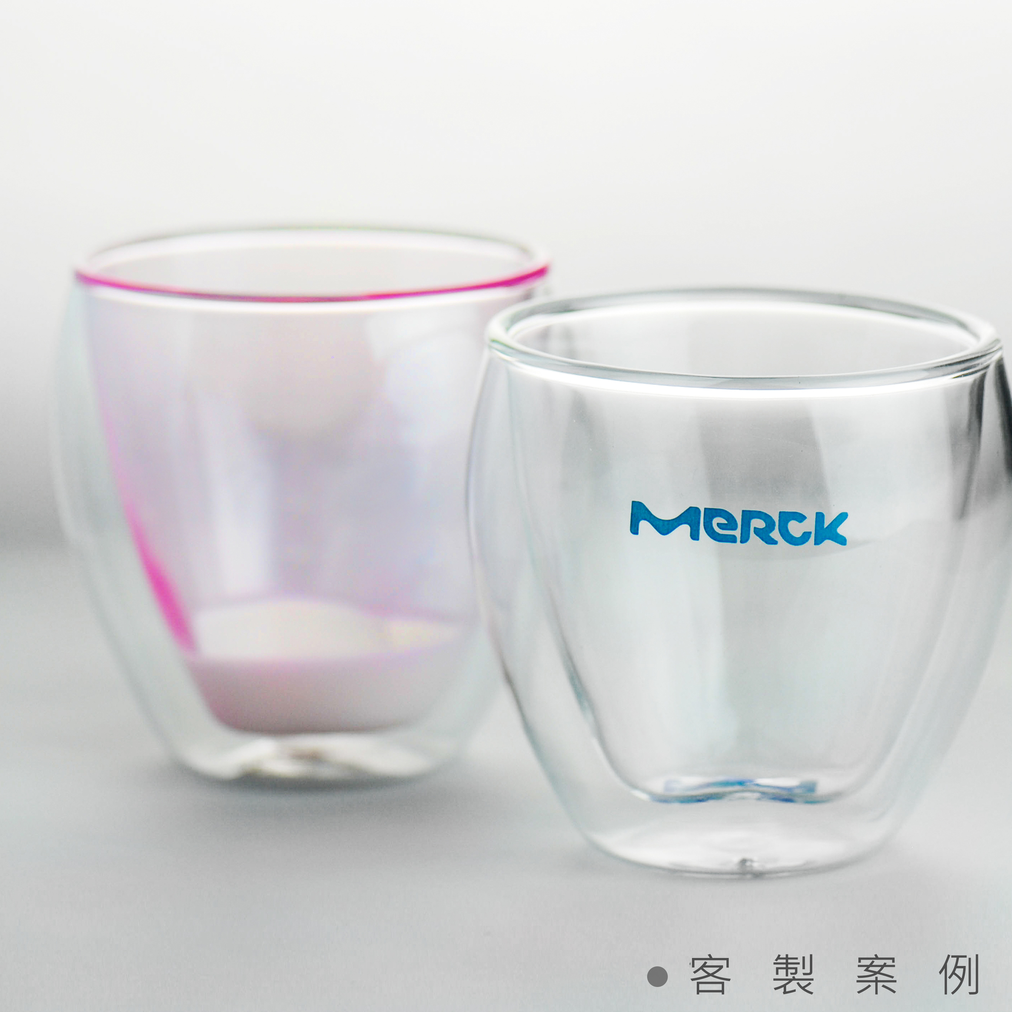 愛心雙層杯