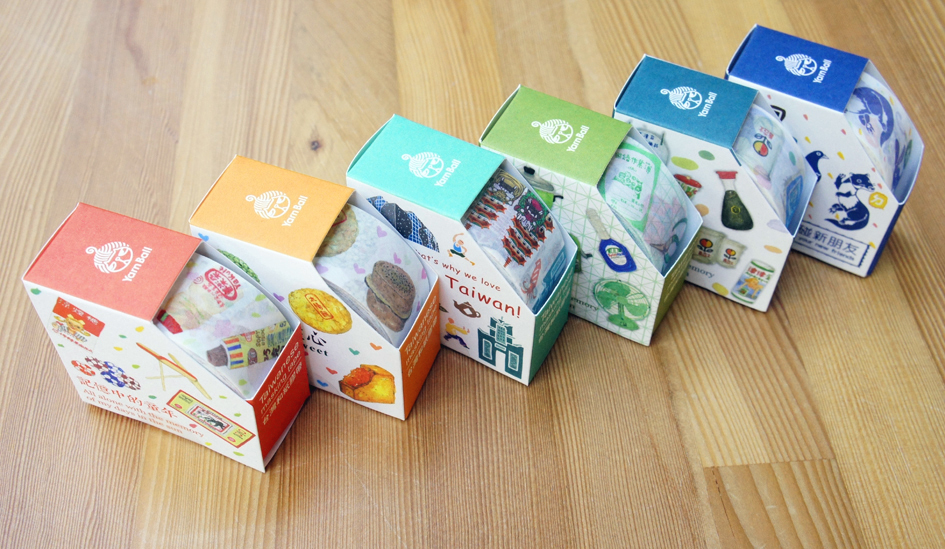 針線球-台灣甜在心 紙膠帶