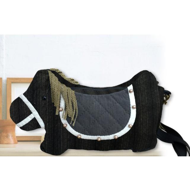 販售原尺寸【紙型+說明書】(俏麗小馬包斜背包)