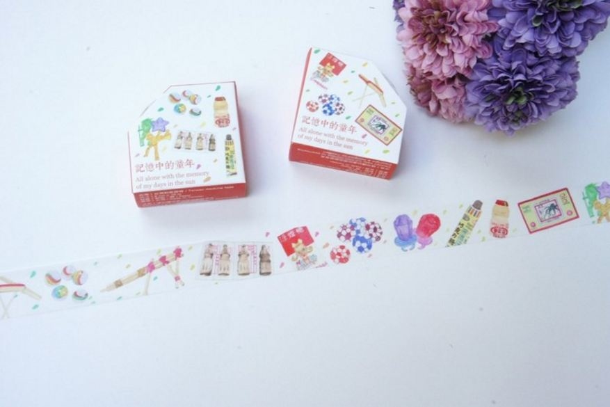 針線球_記憶中的童年_紙膠帶