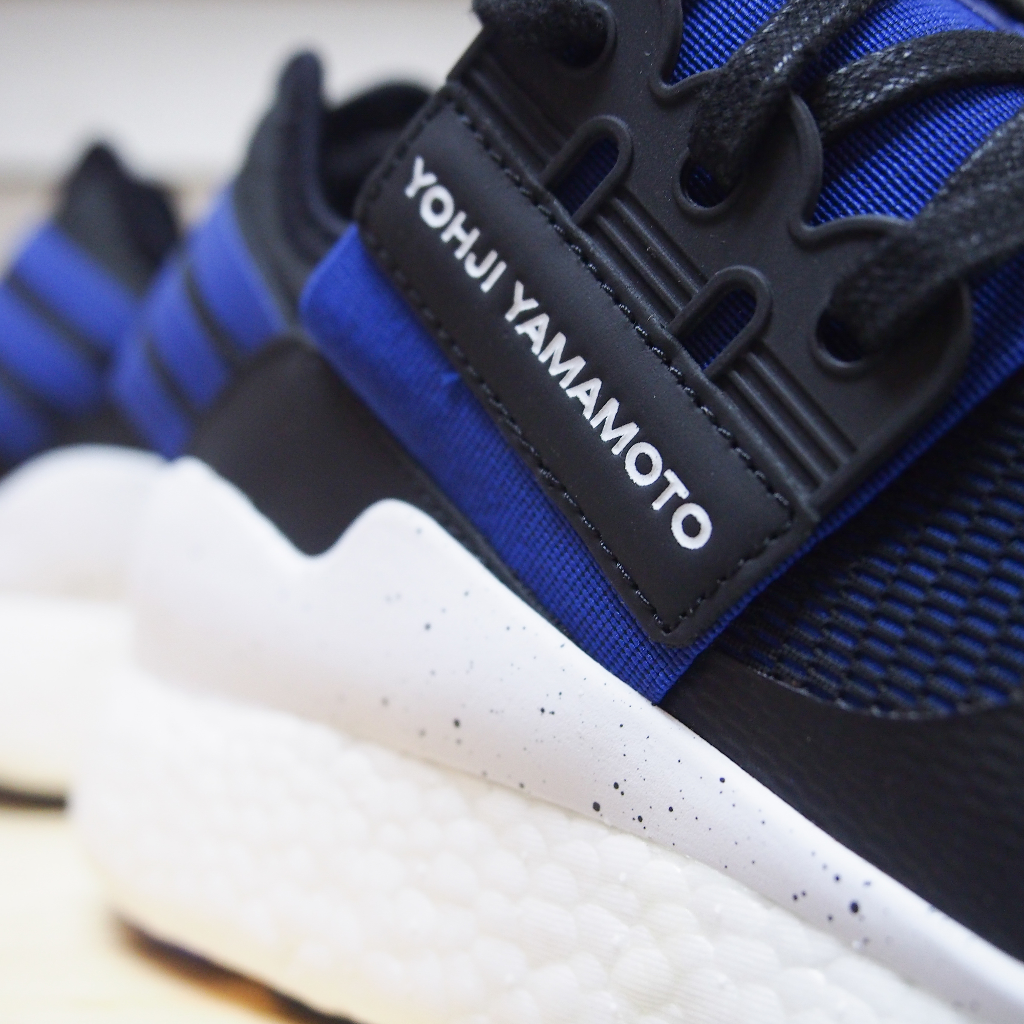 Y-3 Retro Boost "Black Blue" AQ5494