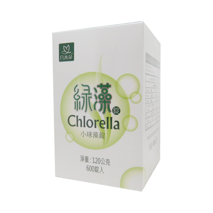 几木朵綠藻錠- 破壁蛋白核小球藻片 強鹼性 600錠
