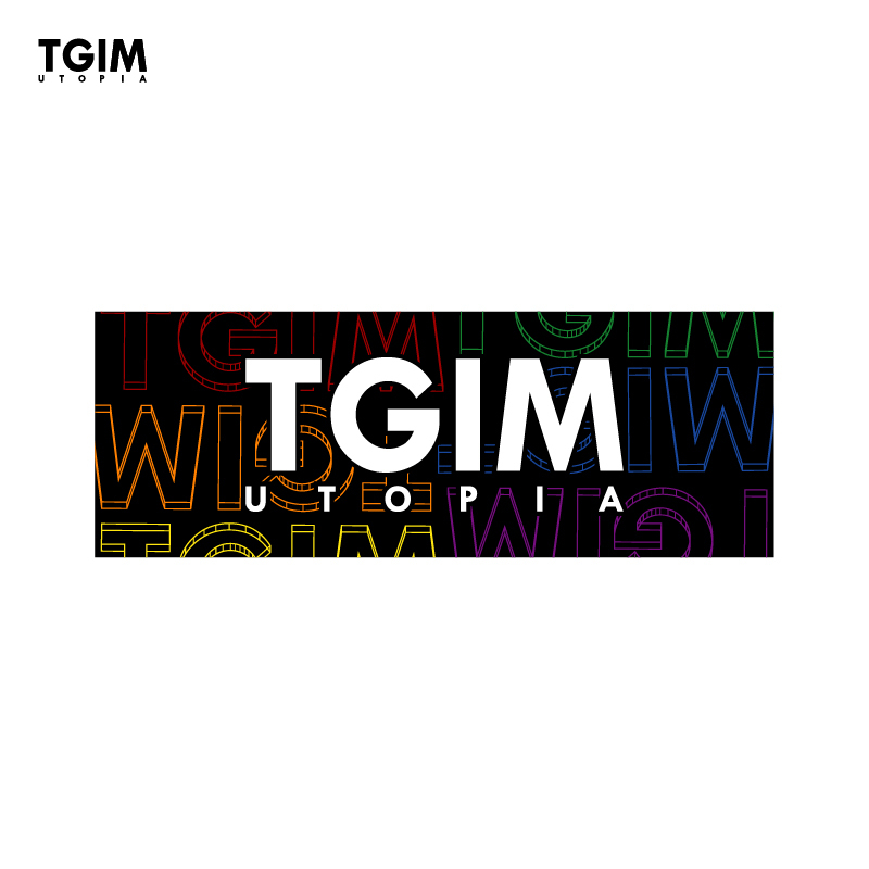 張惠妹 TGIM 黑彩應援毛巾