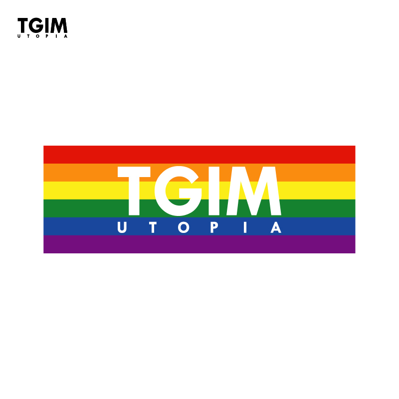 張惠妹 TGIM 彩虹應援毛巾