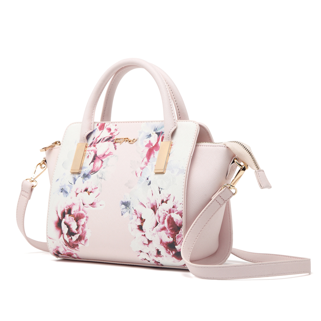 Fancy Romance Elegant Printed Top Handle