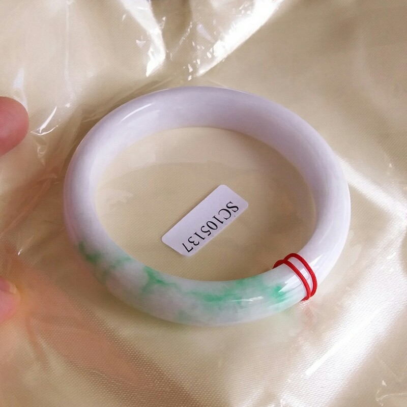 JP569 冰糯粉紫底飄陽綠 57.7mm (1.53)