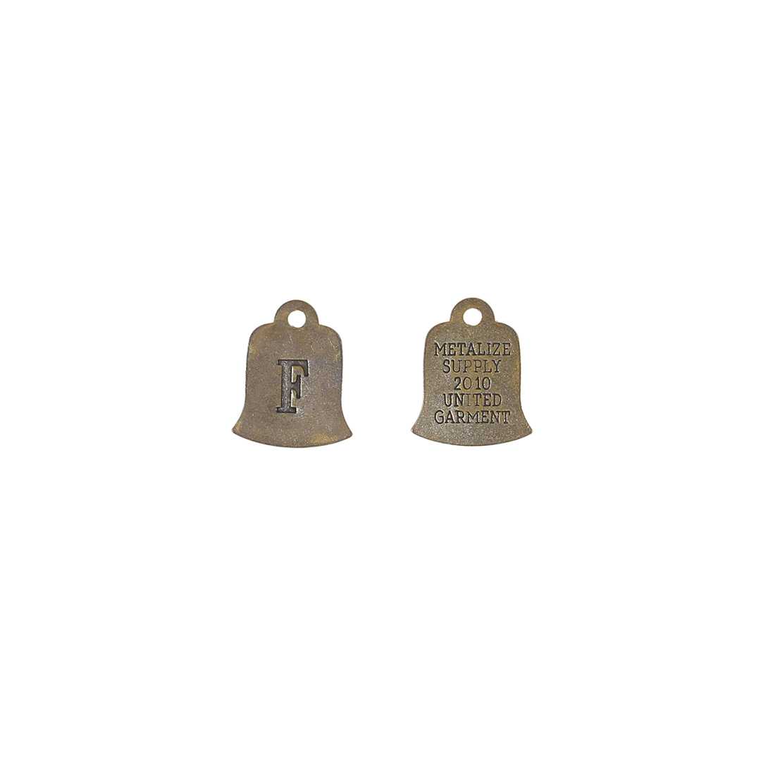 METALIZE Bell Lucky Brass Tag 吊鐘型老飯店黃銅吊飾