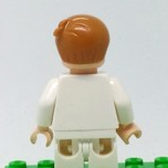 Lego 15443 Hair Short with 2 Locks on Left Side