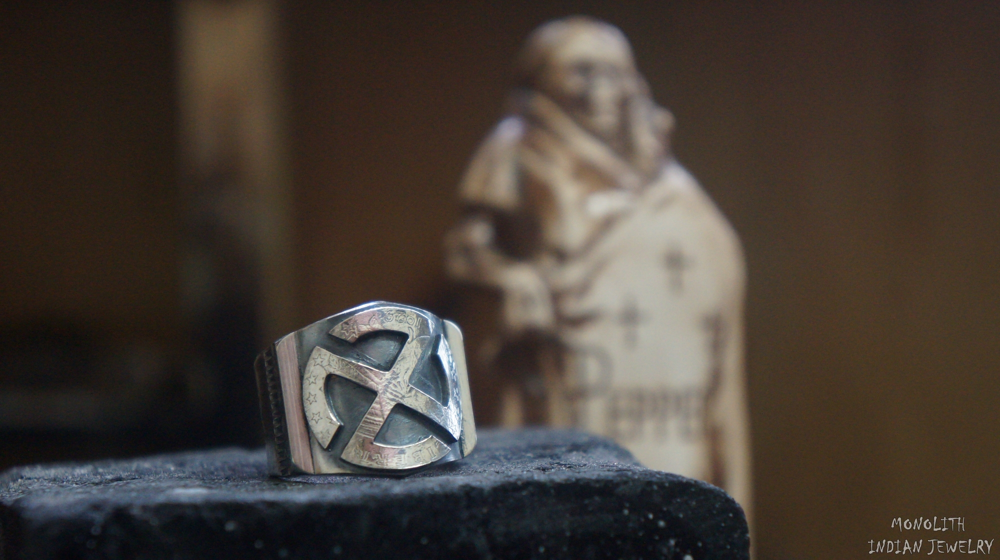 卍字銀幣打印 【戒指】