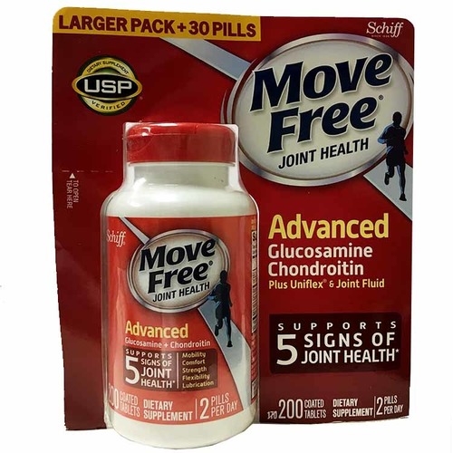 Schiff Move Free Advanced, 200 Tablets available in HK