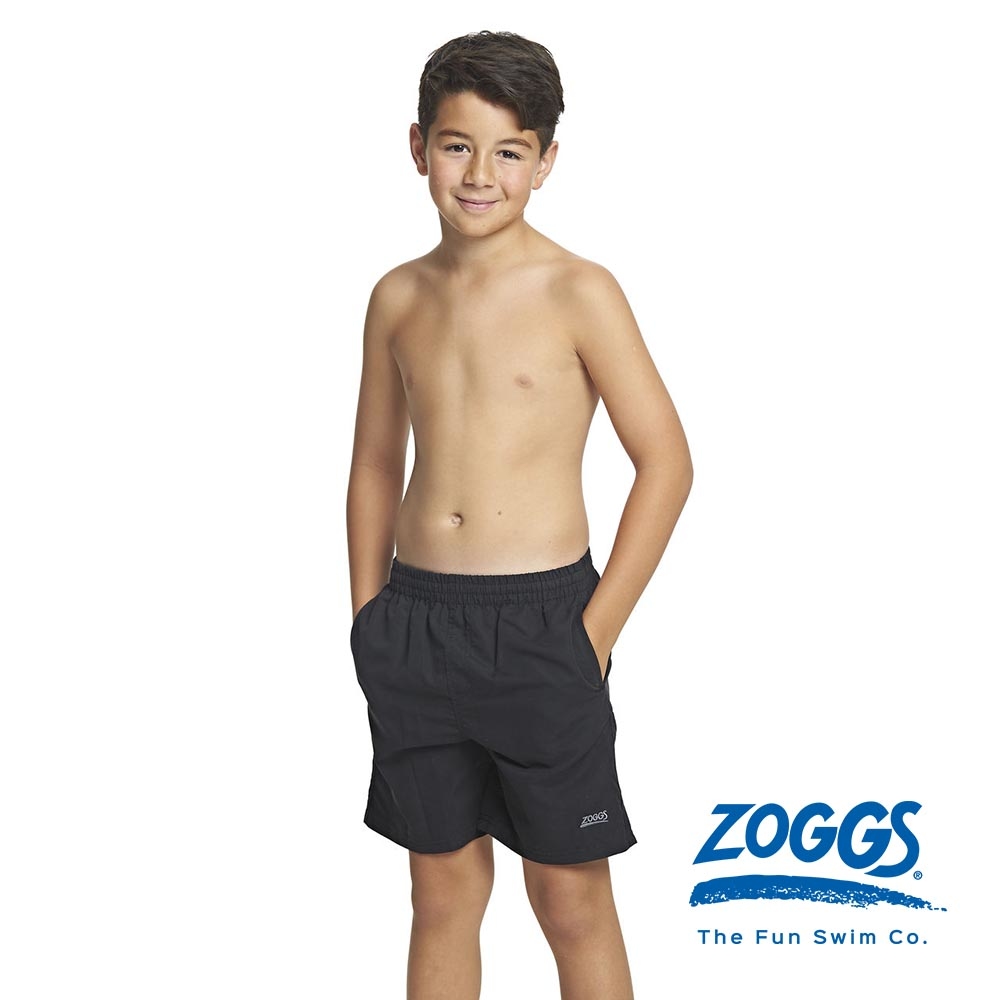 ZOGGS 青少 休閒海灘褲-經典黑