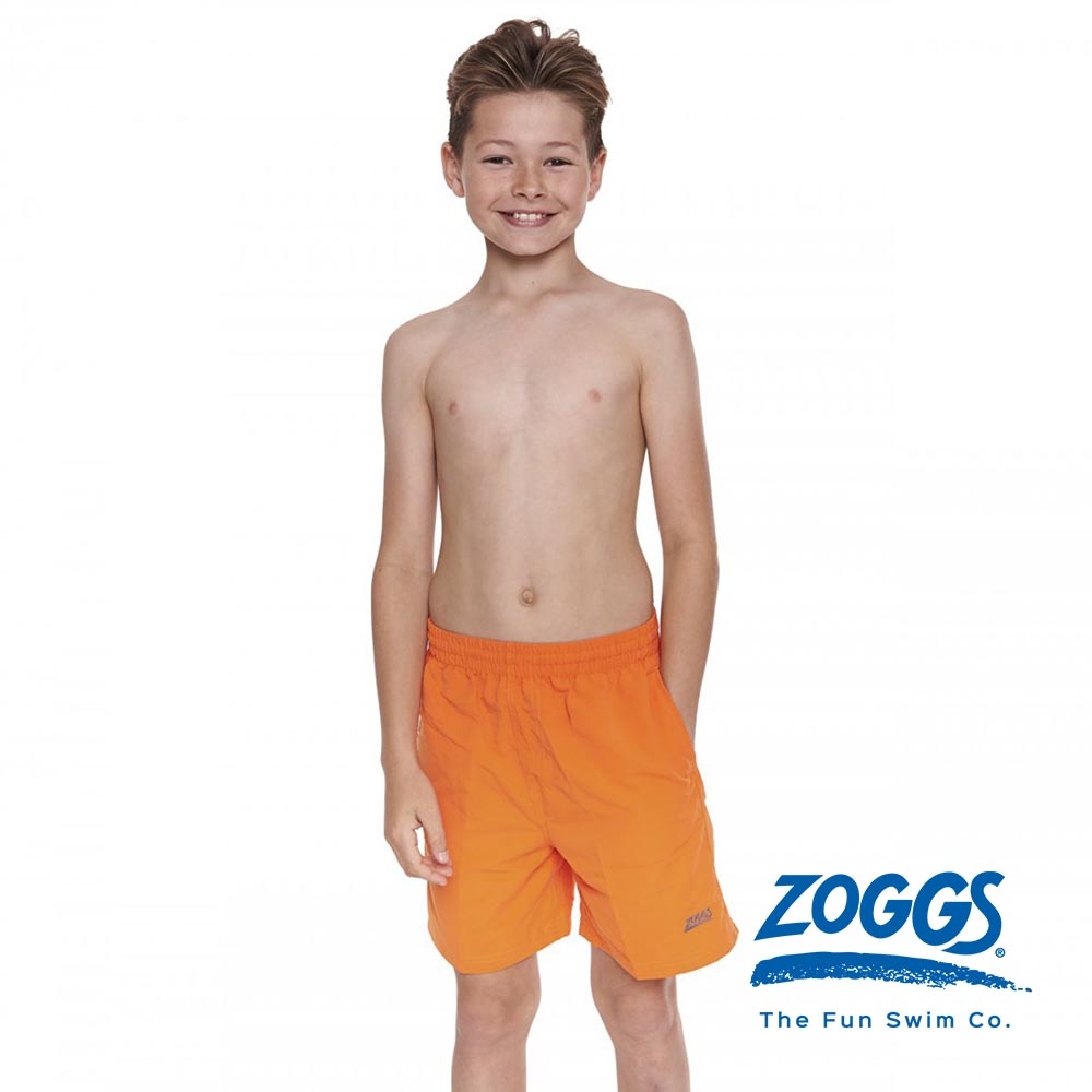 ZOGGS 青少 休閒海灘褲-靚橘