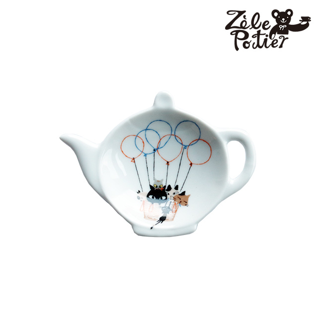 Zelepotier 茶壺點心盤