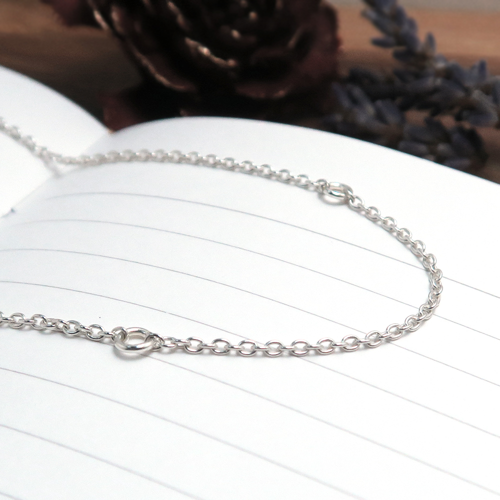 3Ways經典圓圈鍊 16-18-20吋 三合一調整式銀鍊 925純銀女生項鍊