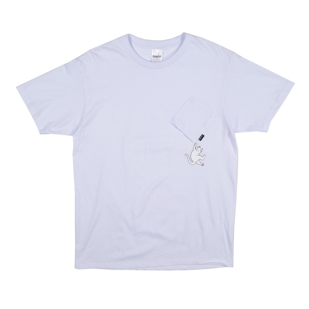 RIPNDIP Hang In There Nermal Pocket Tee