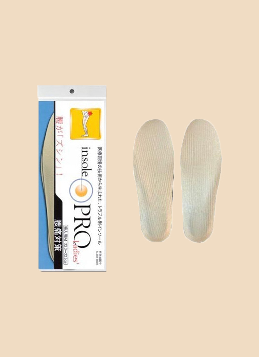 INSOLE-PRO針對下背痛鞋墊 女/男