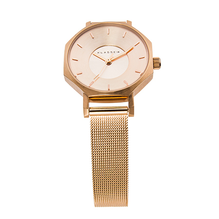 OKTO Rose Gold / Mesh Strap