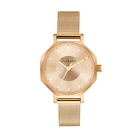 OKTO Rose Gold / Mesh Strap
