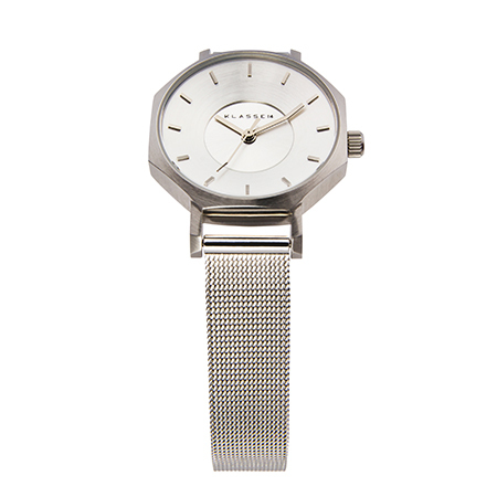 OKTO Silver / Mesh Strap