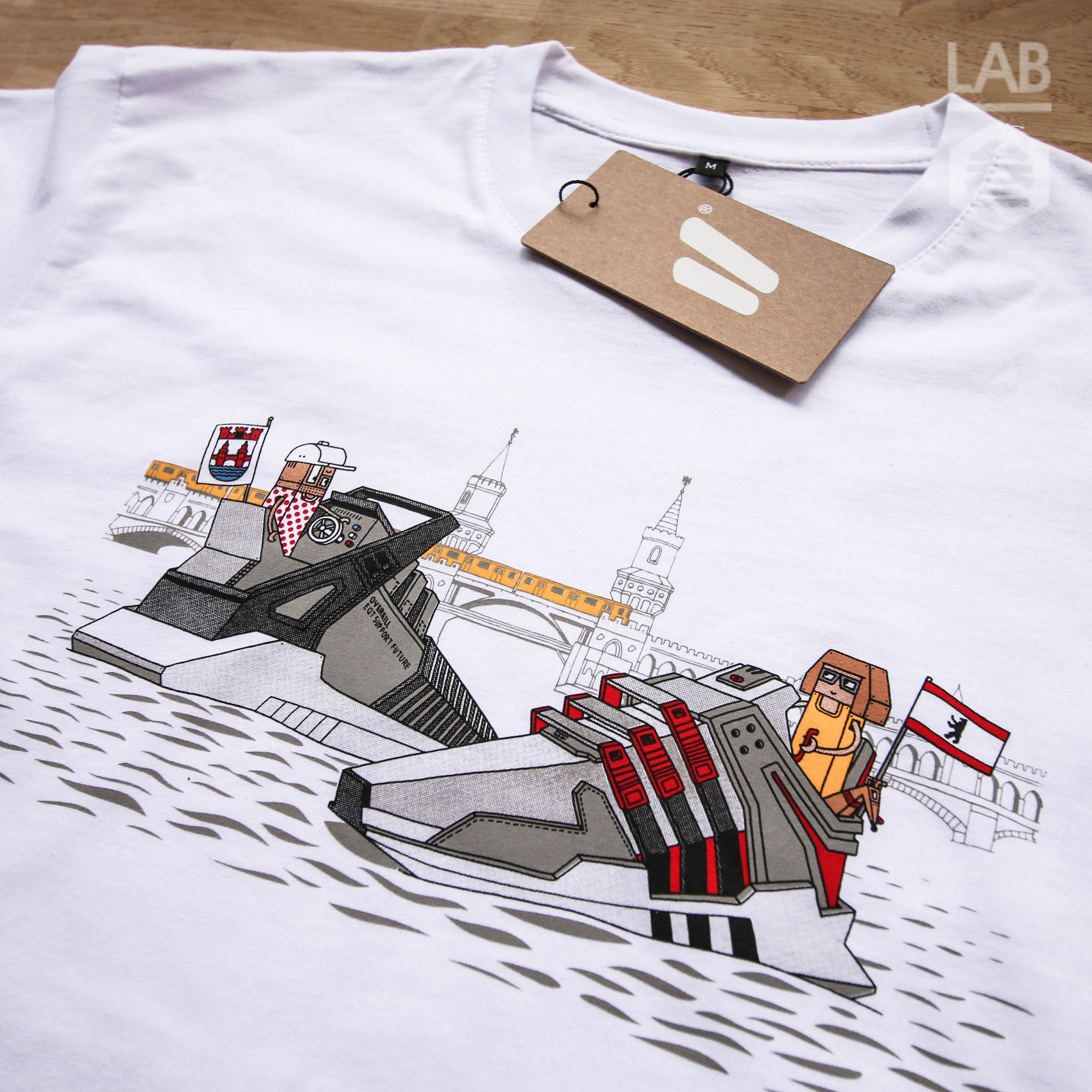 【 adidas x overkill x Ghica Popa "coat of arms" TEE 頂級聯名T - B款】