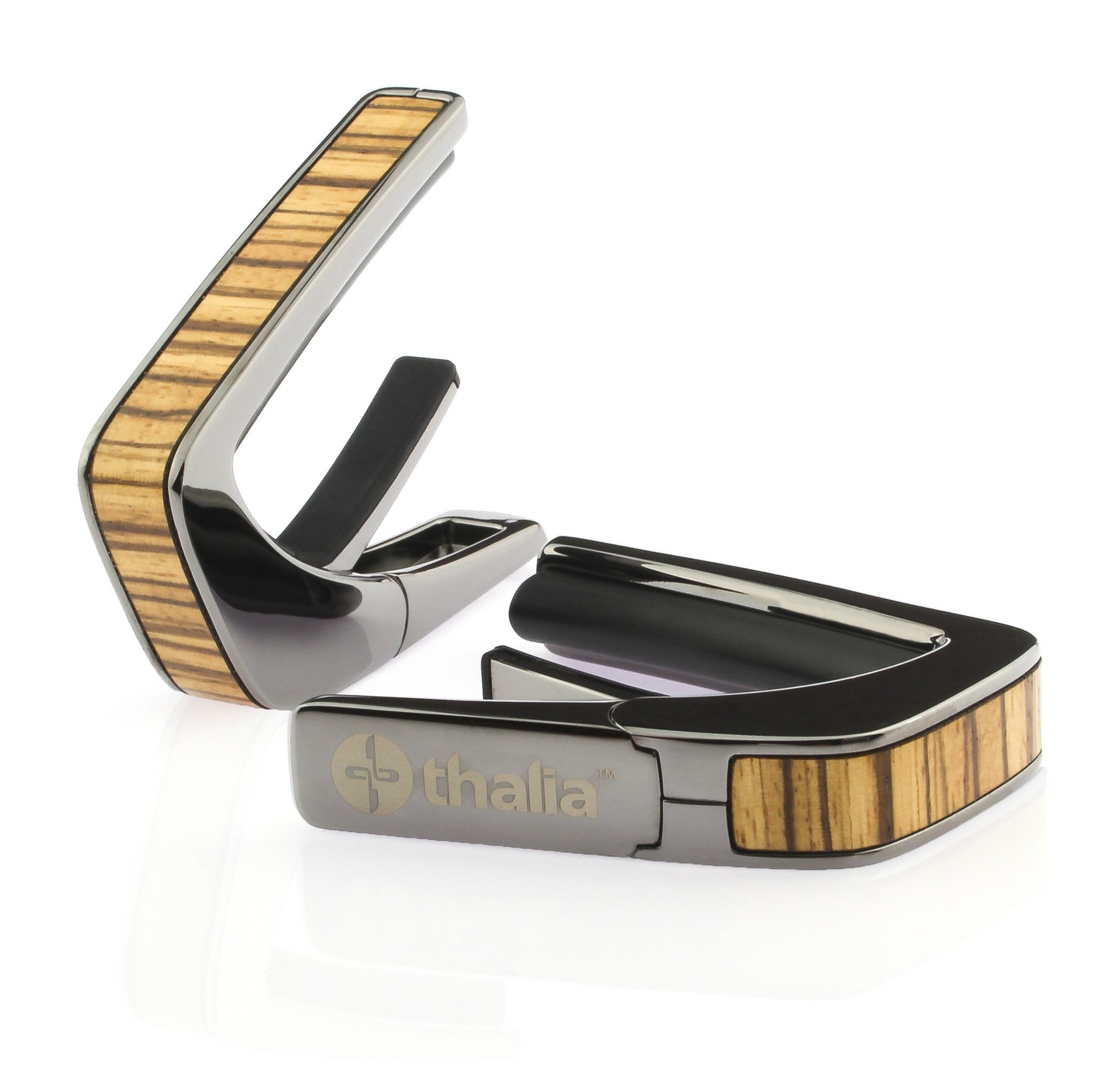 Thalia Capo 200 with African Zebrawood Inlay 尊絕移調夾 (AZ)
