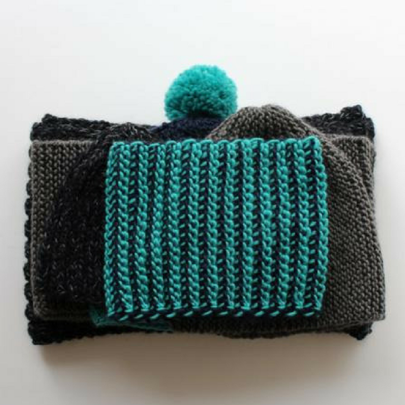 [ITO] 男用保暖小物織圖-免費下載