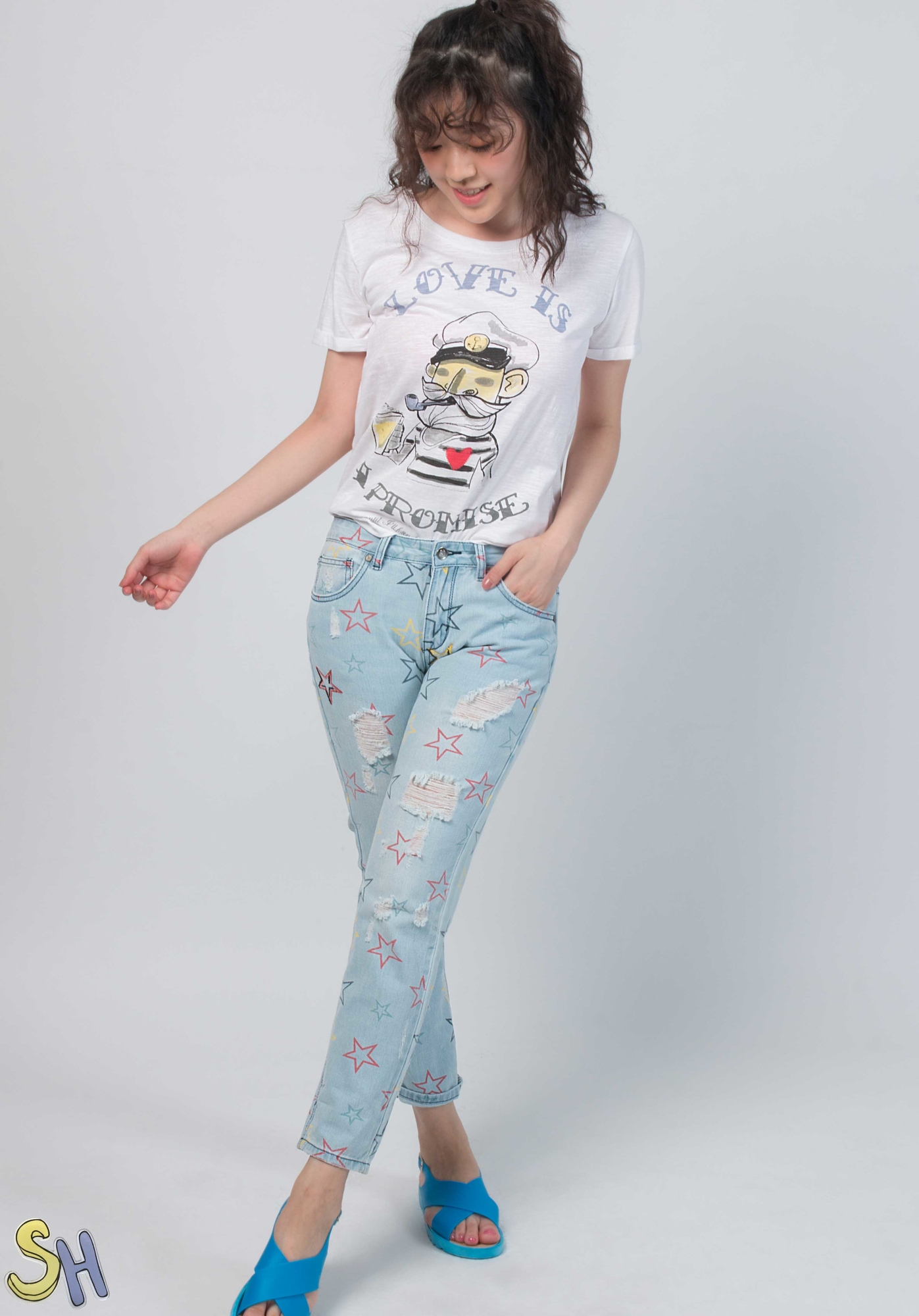 【SH】老船長短袖T恤