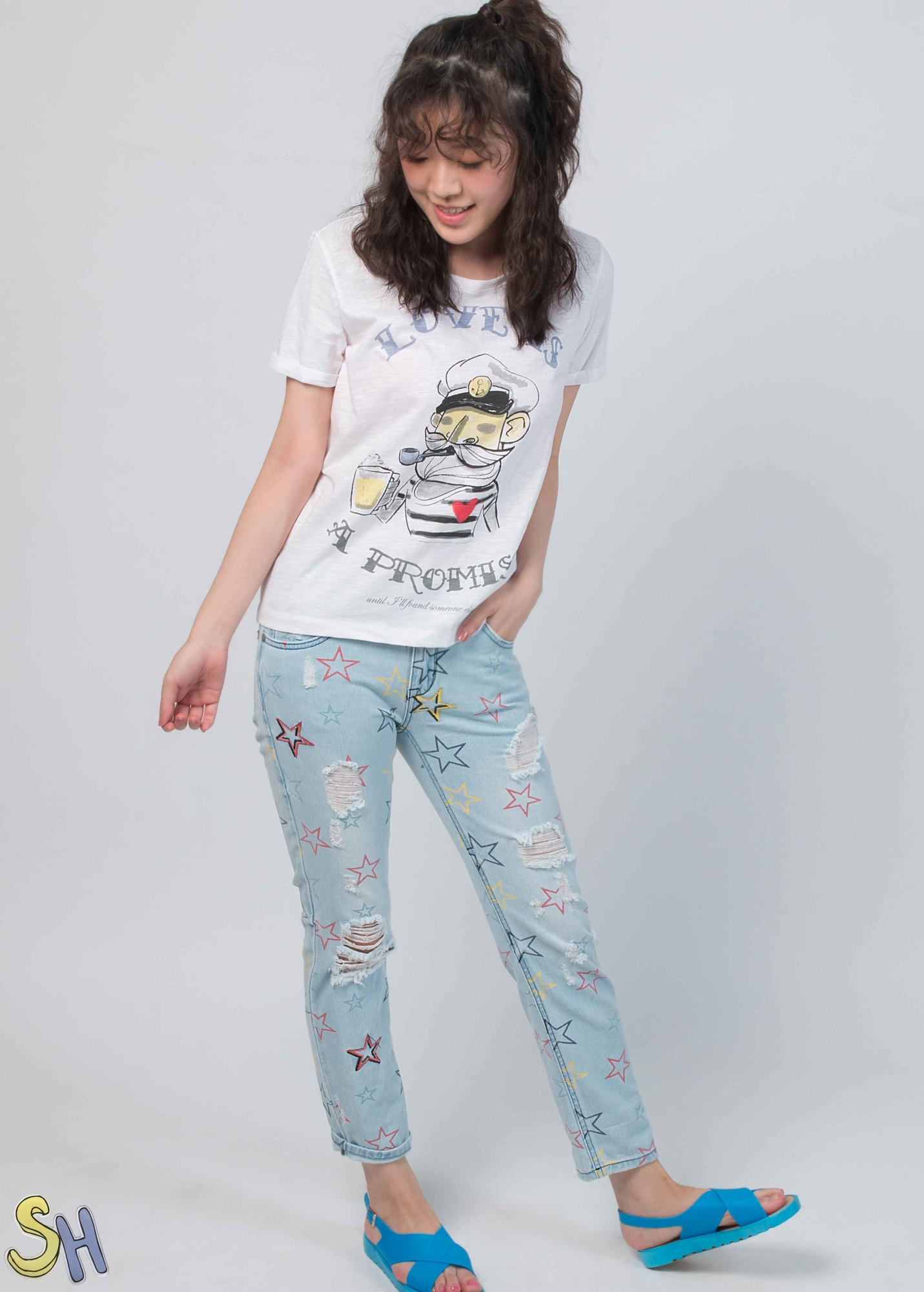 【SH】老船長短袖T恤