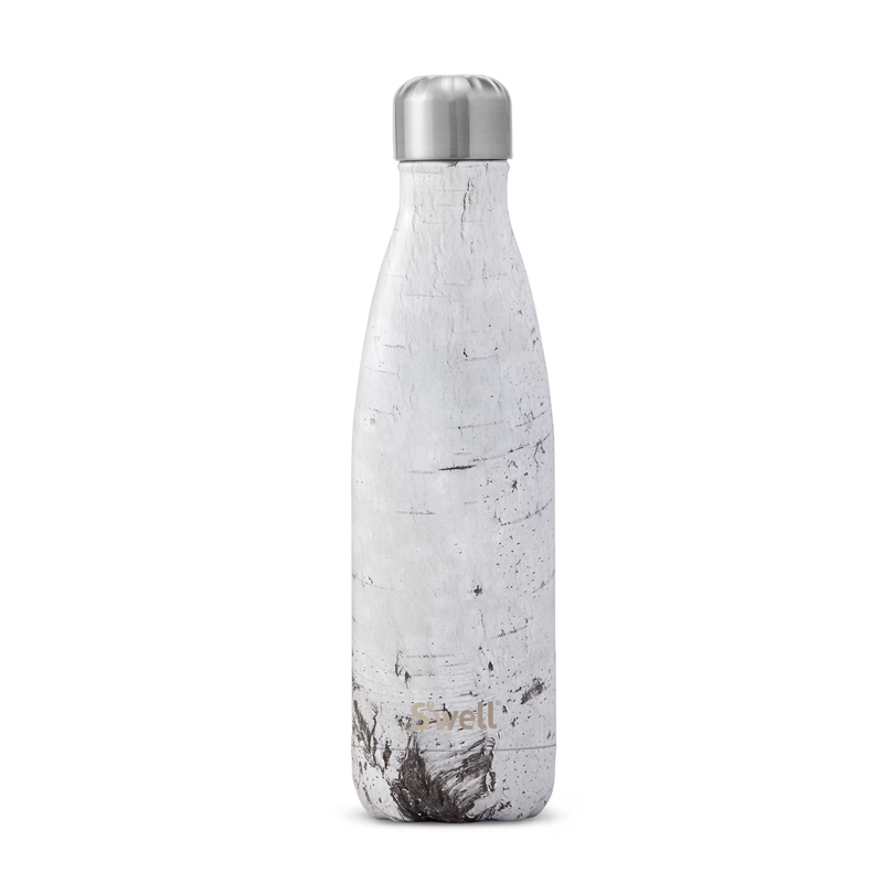 S'well Wood-White Birch-17oz 美國時尚不鏽鋼保冷.保溫瓶(500ml)